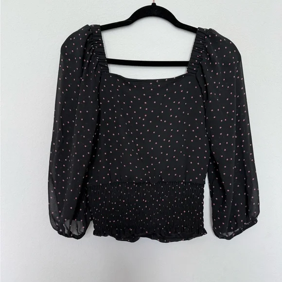 NWOT The General Good Ruched Blouse - Picture 5 of 9